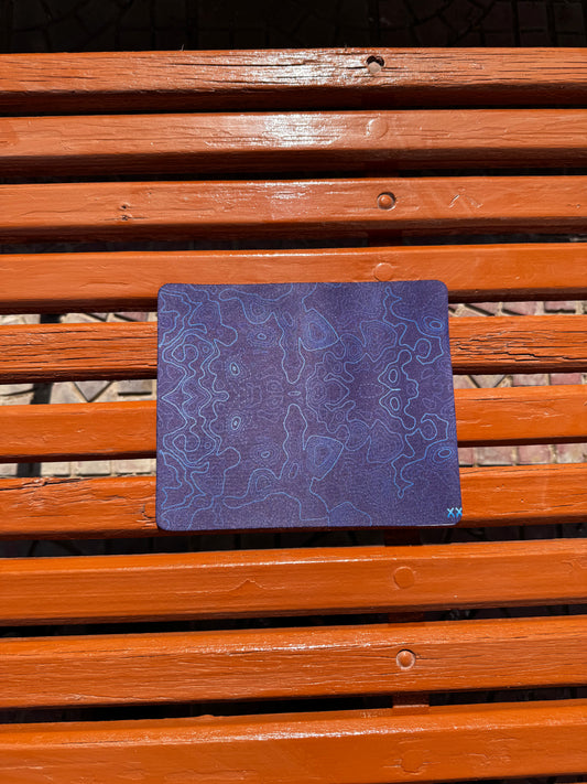 Blue Pattern MousePad