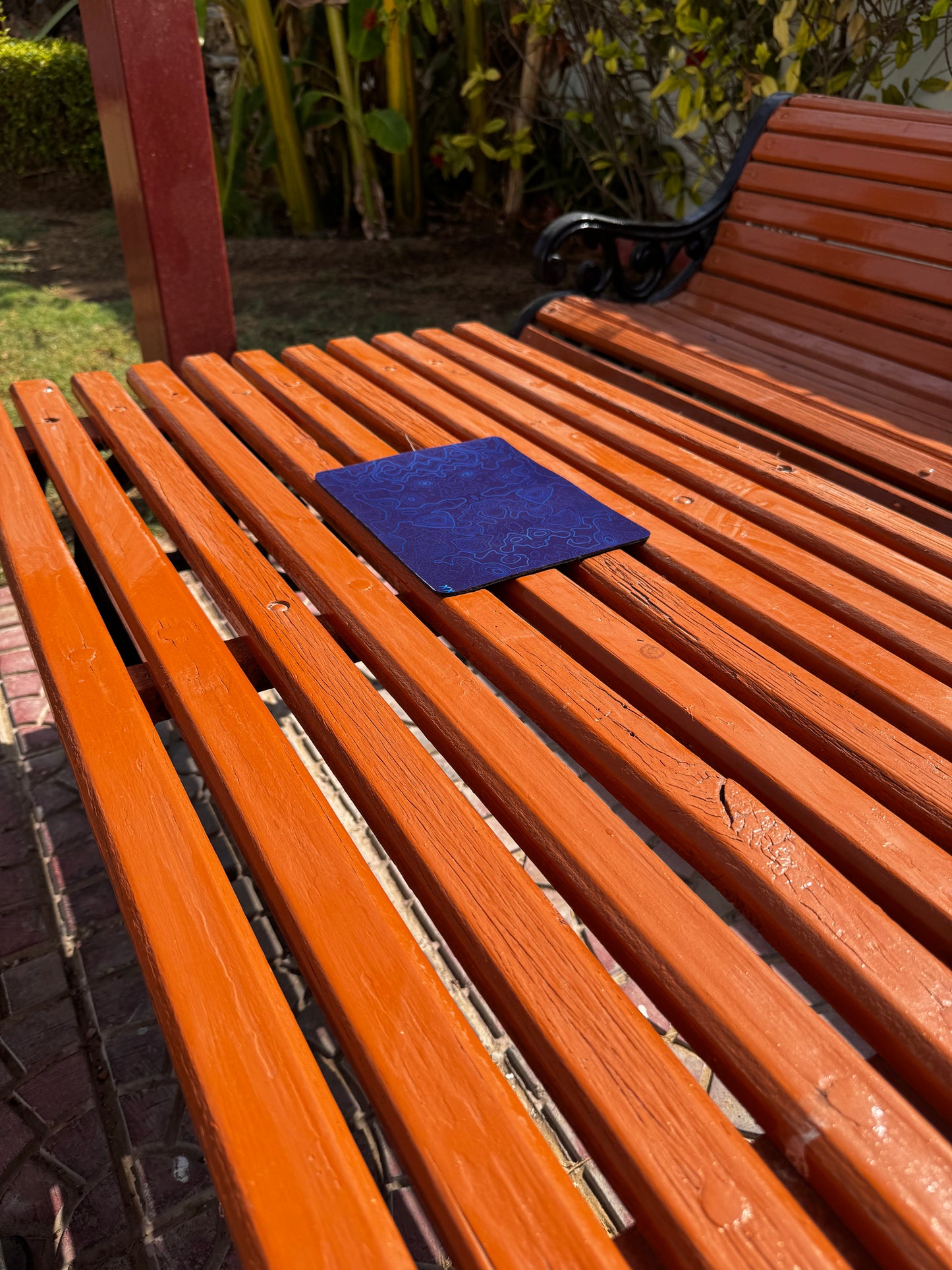 Blue Pattern MousePad