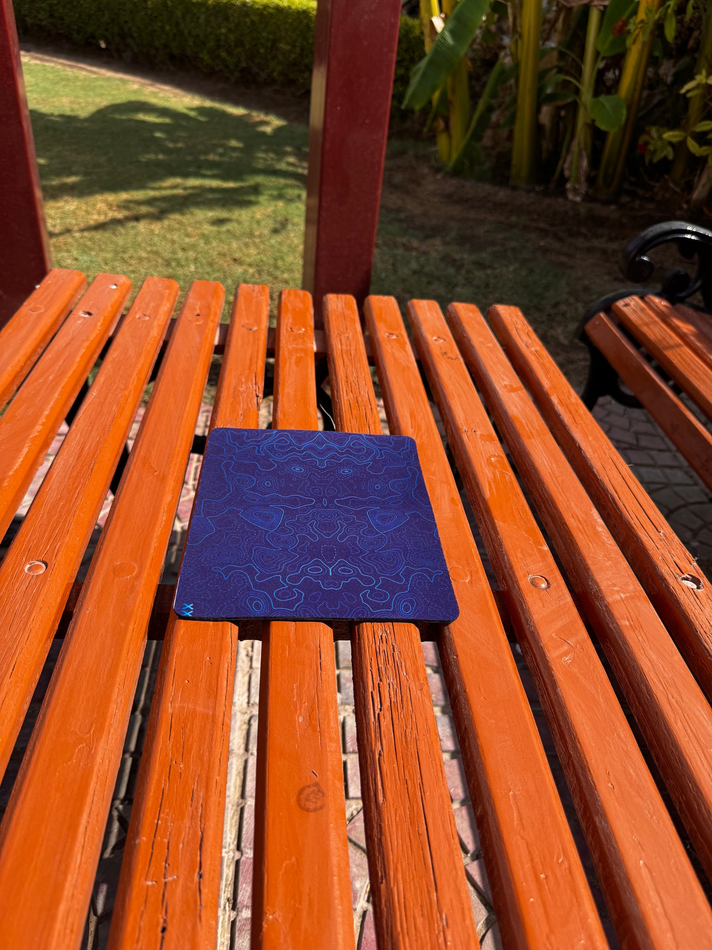 Blue Pattern MousePad