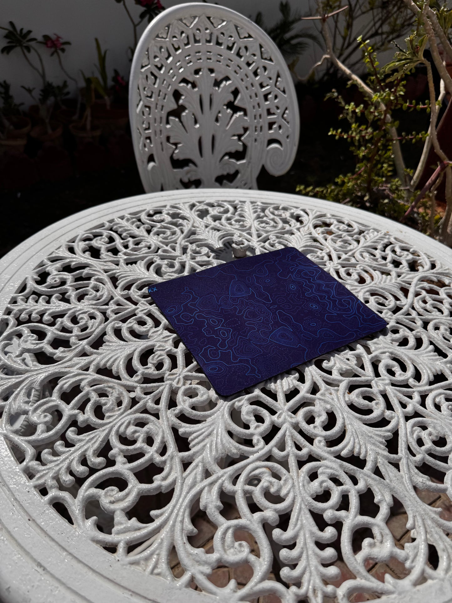 Blue Pattern MousePad